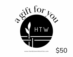 Hands To Work Gift Card